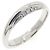 Autre Marque Pt900 Diamant-Saphir-Ring
