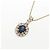 Autre Marque Collana Au750 Zaffiro e Diamante - vista 3