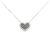 Autre Marque Collana Cuore Diamanti 2way Au750