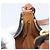 Céline CELINE Accessory Pouch PVC Leather Brown Gold Tone - vista 19