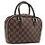 LOUIS VUITTON Damier Ebene Saria mini Hand Bag N51286 LV