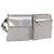 GUCCI GG Canvas Waist Bag Silver 28566