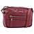 GUCCI GG Crystal Shoulder Bag PVC Red Silver 201447
