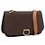 Céline CELINE Macadam Canvas Shoulder Bag PVC Leather Brown Gold