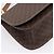 Céline CELINE Macadam Canvas Shoulder Bag PVC Leather Brown Gold - vista 11