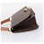 Céline CELINE Macadam Canvas Shoulder Bag PVC Leather Brown Gold - vista 4