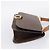 Céline CELINE Macadam Canvas Shoulder Bag PVC Leather Brown Gold - vista 5