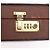 LOEWE Anagram Attache case Hand Bag Leather Black Gold - vista 17
