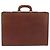 LOEWE Anagram Attache case Hand Bag Leather Black Gold - vista 2