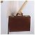 LOEWE Anagram Attache case Hand Bag Leather Black Gold - vista 29