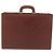 LOEWE Anagram Attache case Hand Bag Leather Black Gold - vista 4