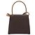 Céline CELINE Macadam Canvas Hand Bag PVC Leather 2way Brown Gold - vista 2