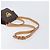 Céline CELINE Macadam Canvas Hand Bag PVC Leather 2way Brown Gold - vista 9