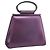 Christian Dior Hand Bag Patent leather Purple