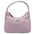 PRADA Accessory Pouch Nylon Pink Silver - vista 13