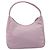 PRADA Accessory Pouch Nylon Pink Silver - vista 2