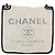CHANEL Deauville line Chain Shoulder Bag Straw White Silver CC - vista 13