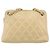 CHANEL Matelasse Chain Shoulder Bag Lamb Skin Beige Gold CC - vista 13