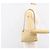 CHANEL Matelasse Chain Shoulder Bag Lamb Skin Beige Gold CC - vista 23