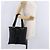 Autre Marque SAINT LAURENT Kahala Tote Bag Canvas Black Silver 123435 - vista 30