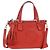 GUCCI Soho Hand Bag Leather 2way Orange Gold 308362