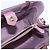 FENDI PETITE 2JOURS Hand Bag Leather Purple Gold - vista 20