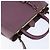 FENDI PETITE 2JOURS Hand Bag Leather Purple Gold - vista 6