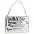LOUIS VUITTON Monogram Miroir Pochette Platt Pouch Silver M95277 LV