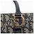 Christian Dior Trotter Canvas Hand Bag Navy Gold - vista 10