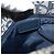 Christian Dior Trotter Canvas Hand Bag Navy Gold - vista 17