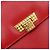 Christian Dior Hand Bag Leather 2way Red Gold - vista 11