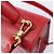 Christian Dior Hand Bag Leather 2way Red Gold - vista 21