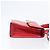 Christian Dior Hand Bag Leather 2way Red Gold - vista 3