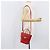 Christian Dior Hand Bag Leather 2way Red Gold - vista 30