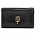 Christian Dior Shoulder Bag Leather Black Gold - vista 13