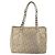 Christian Dior Trotter Canvas Romantic Hand Bag PVC Beige Silver - vista 2