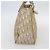 Christian Dior Trotter Canvas Romantic Hand Bag PVC Beige Silver - vista 3
