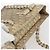 Christian Dior Trotter Canvas Romantic Hand Bag PVC Beige Silver - vista 6
