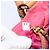 PRADA Hand Bag Nylon Pink Gold Tone - vista 10