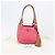 PRADA Hand Bag Nylon Pink Gold Tone - vista 12