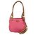 PRADA Hand Bag Nylon Pink Gold Tone - vista 13