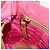 PRADA Hand Bag Nylon Pink Gold Tone - vista 25