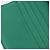 PRADA Compact Wallet Saffiano leather Green Gold Tone - vista 24