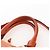 Miu Miu Hand Bag Leather 2way Orange Gold - vista 16