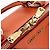 Miu Miu Hand Bag Leather 2way Orange Gold - vista 26