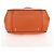 Miu Miu Hand Bag Leather 2way Orange Gold - vista 7