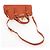 Miu Miu Hand Bag Leather 2way Orange Gold - vista 9