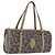 Autre Marque Saint Laurent Tote Bag PVC Canvas Gray Gold