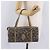 Autre Marque Saint Laurent Tote Bag PVC Canvas Gray Gold - vista 25