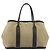 Hermès HERMES Garden Party 36 Hand Bag Canvas Beige Silver - vista 2